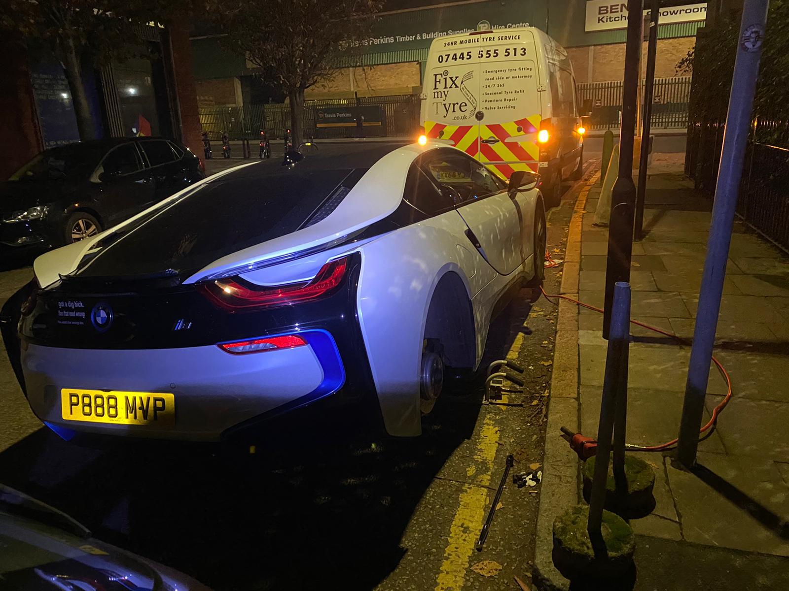 Mobile tyre fitting in Windsor